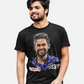 Printed Sky cricket lover t-shirt