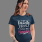 Woen call me nanny fun  and filmy  lover t-shirt