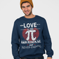 Men music lover sweatshirt with a regular fit