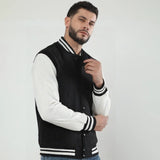 Men Varsity Jacket  with a regular fit